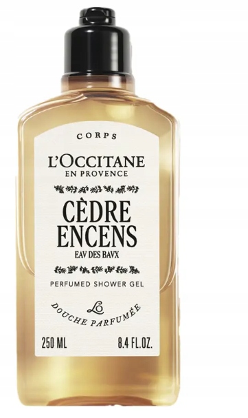 L'Occitane Cèdre Encens Perfumed Shower Gel żel pod prysznic 250 ml
