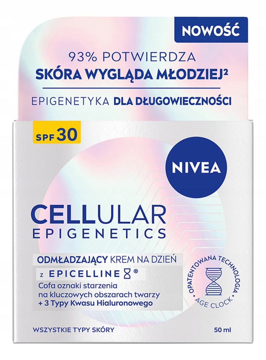 Nivea Cellular Epigenetics omlazující denní krém SPF30 50 ml