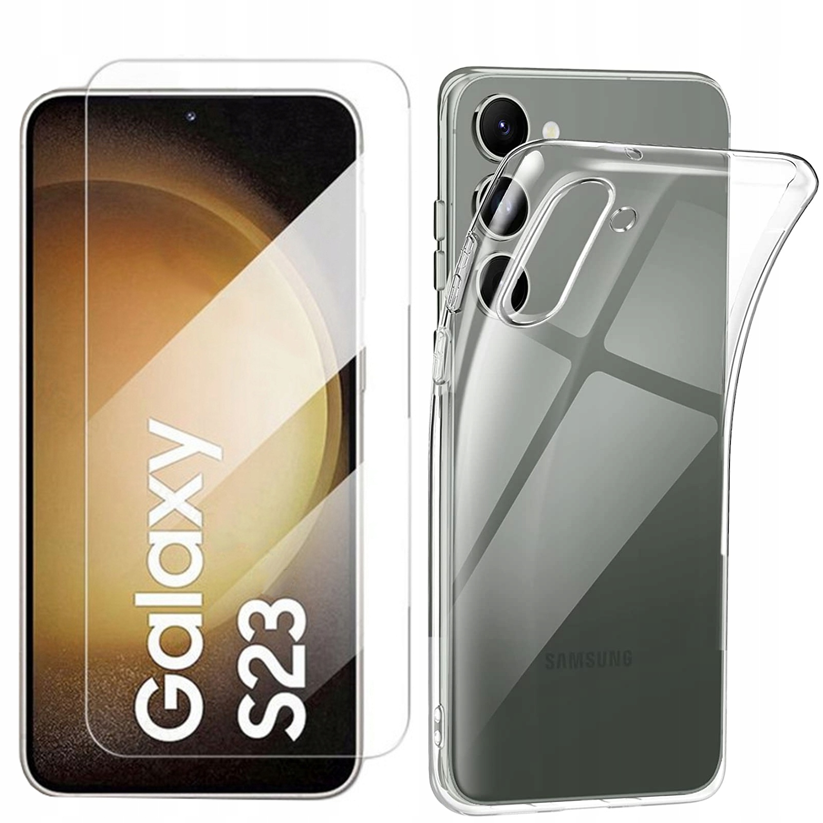 

Etui do Samsung Galaxy S23 Slim Case Szkło