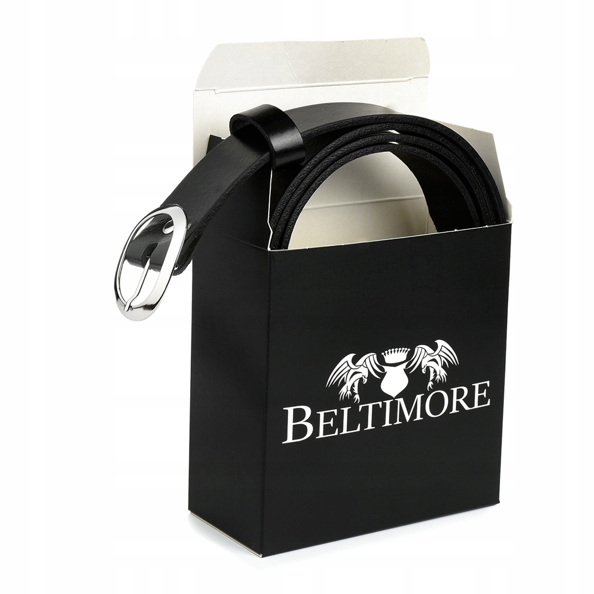 Skórzany pasek damski do spodni sukienki Beltimore Płeć kobieta