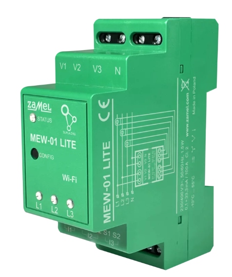 MONITOR ENERGII ZAMEL MEW-01 LITE SPL10000040 Kod producenta MEW-01 LITE