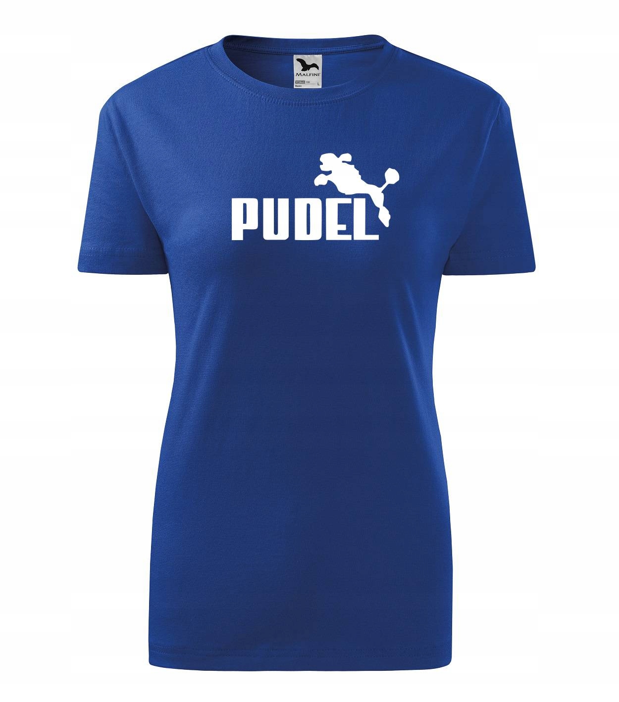 

Koszulka T-shirt humor pies pudel nadruk damska