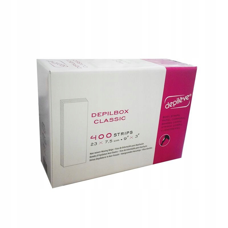 Depileve Depilbox Classic Depilační pásky 400 ks