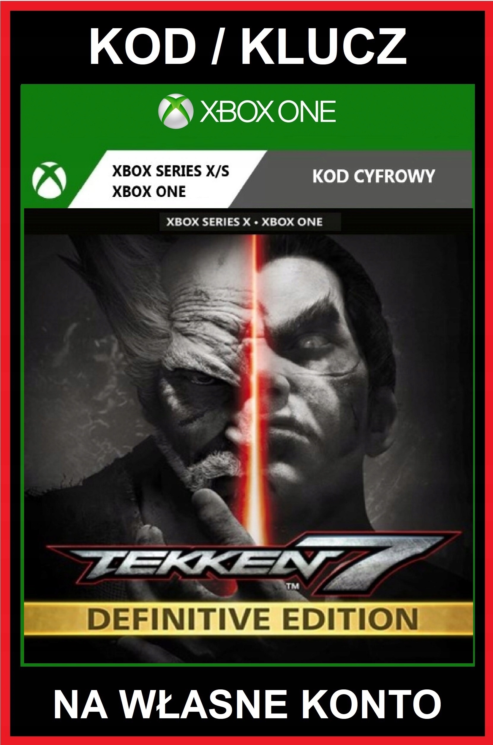 Tekken 7 Definitive Edition XBOX ONE , S , X