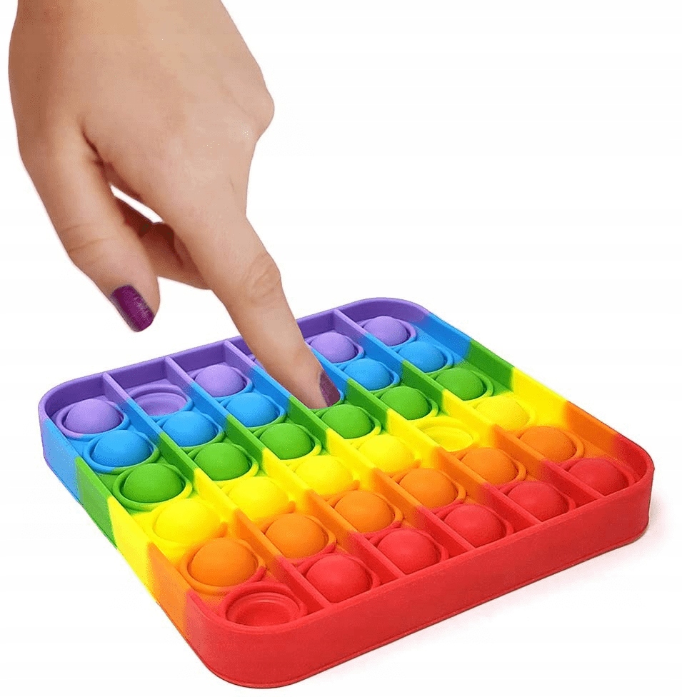 

Zabawka Sensoryczna Pop It push bąbelki Kwadratowy