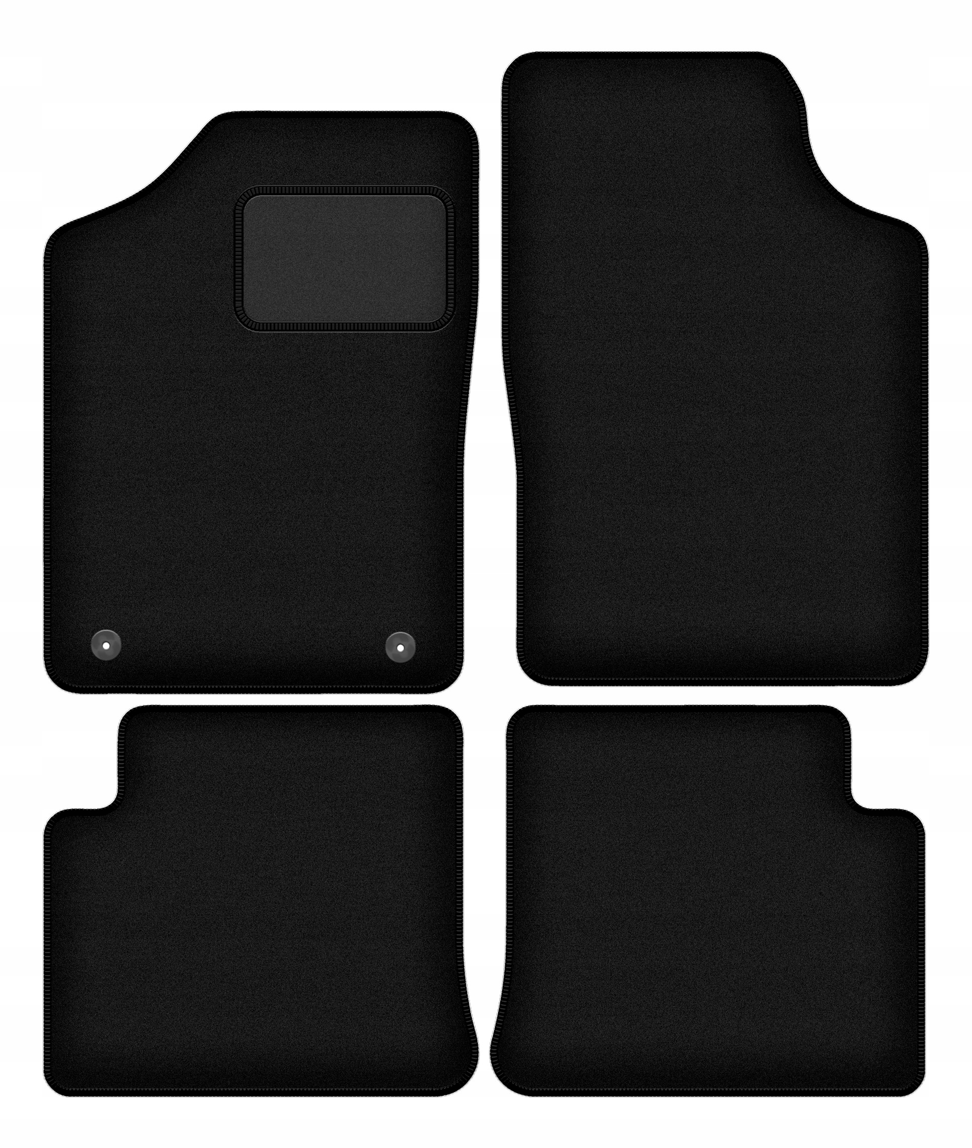 Autokoberce velurové pro Citroen Zx hatchback (1991-1998)