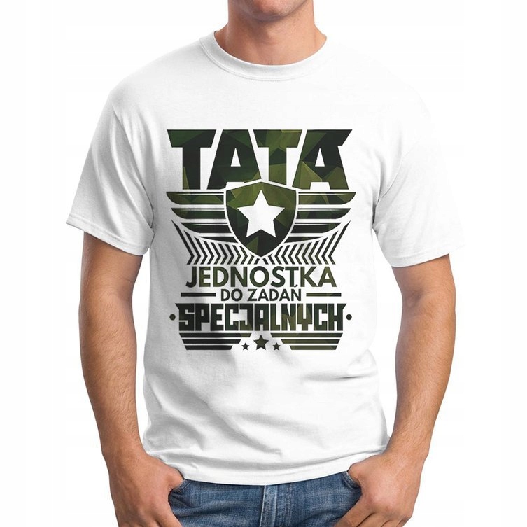 

Koszulka Prezent Dzień Ojca Tata Military 2XL