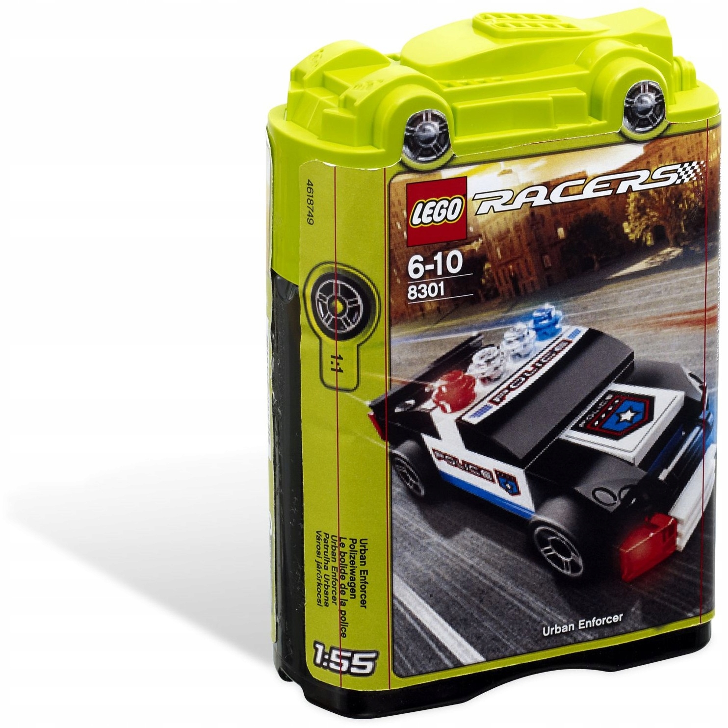 LEGO RACERS 8301 Miejski Egzekutor Samochód Policyjny Radiowóz HiT