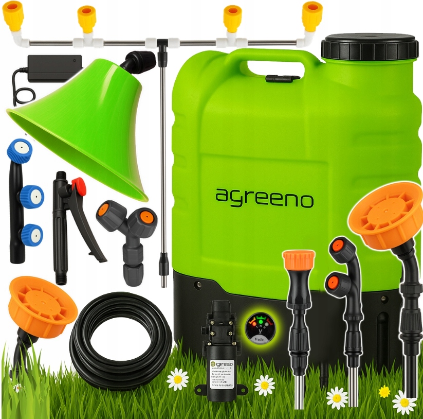 Opryskiwacz Akumulatorowy elektryczny na baterie automatyczny 16L ag350