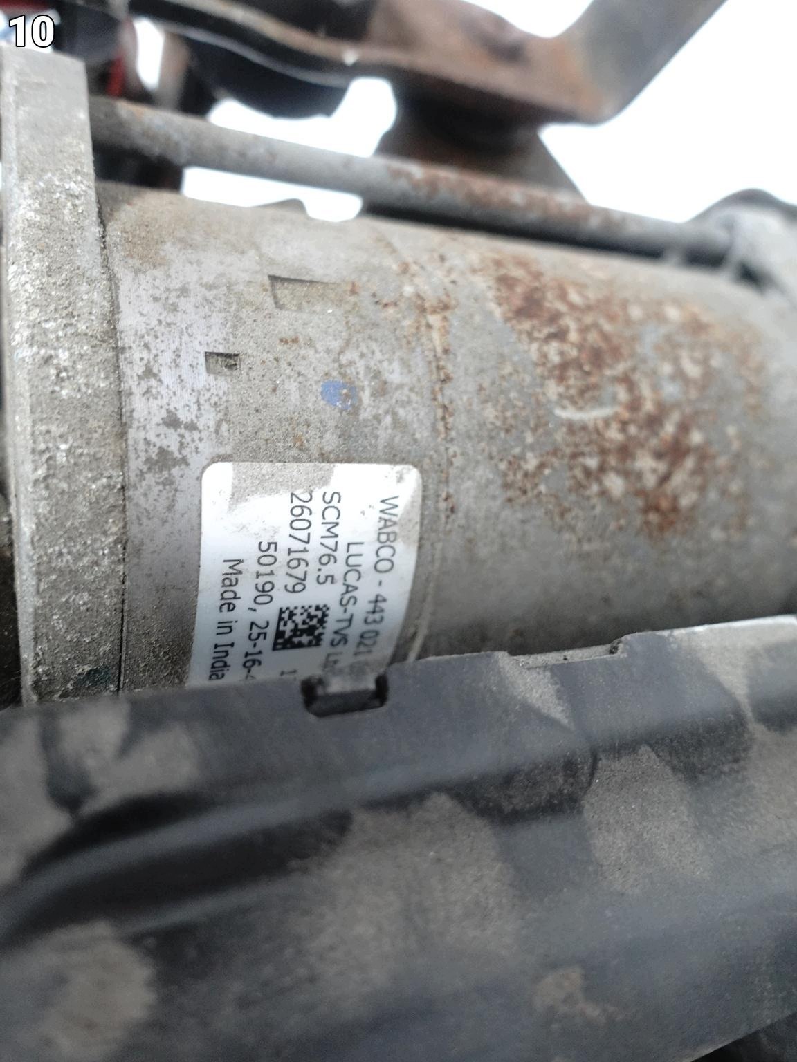 BMW 5 G31 17- compressor; springing PNEUMATYCZNEGO WABCO 2790892