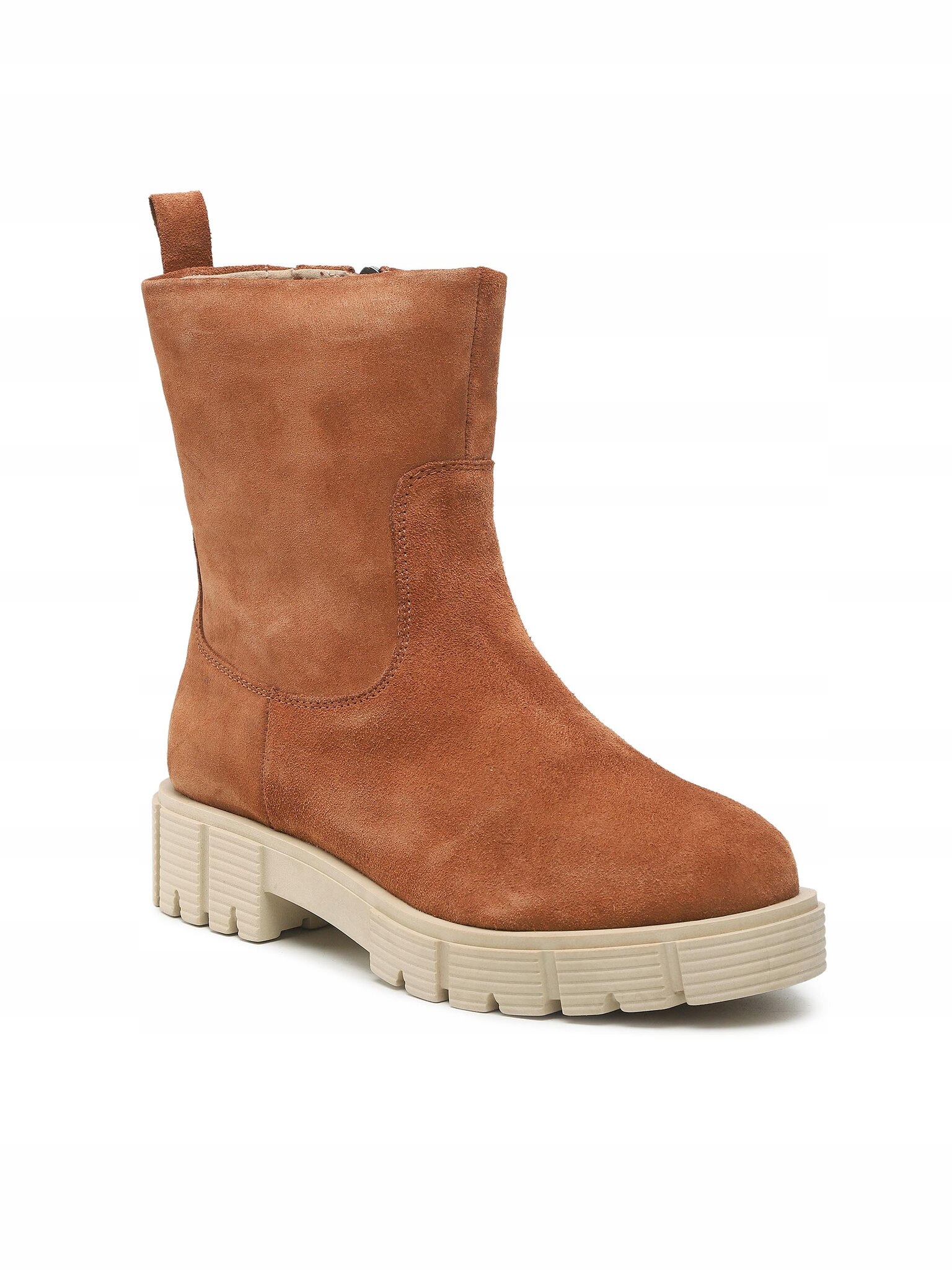 Caprice Botki 9-26453-29 Cognac Suede 307
