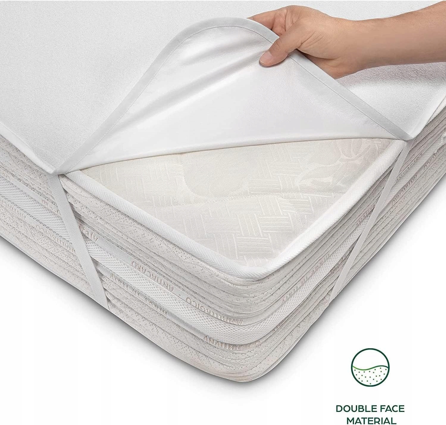 Flowen Ochraniacz Na Materac 180x200 Wodoodporny Antyalergiczny — miniatura 8
