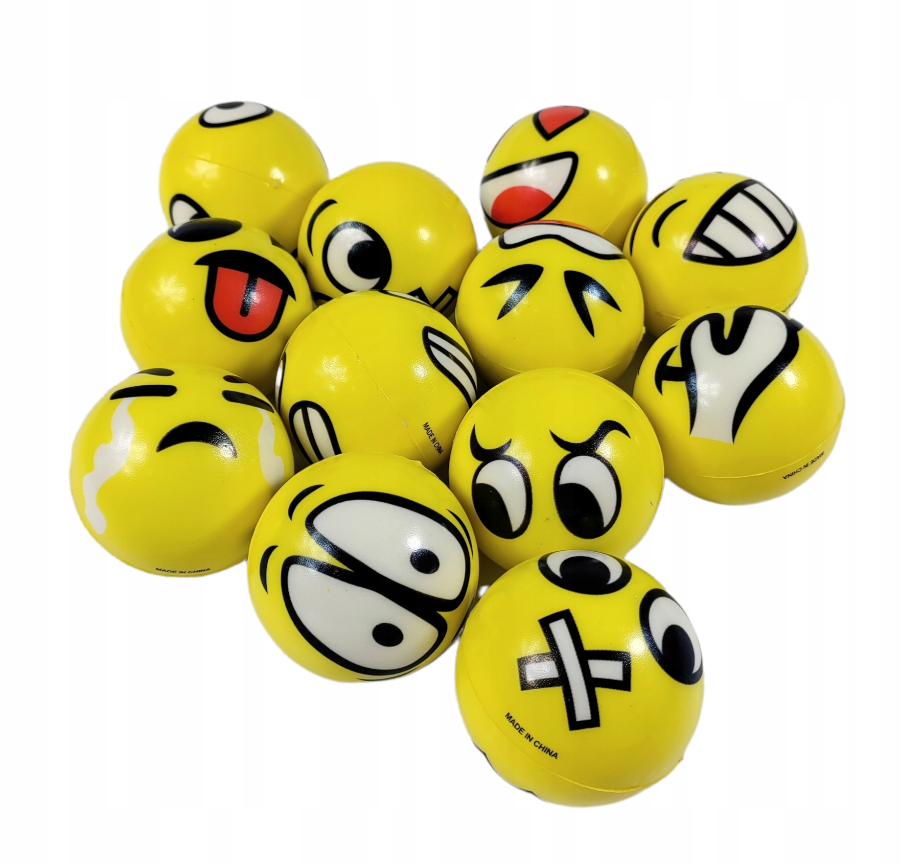 PIŁKI PIŁECZKA ZESTAW ANTYSTRESOWA 12sztuk Rodzaj gniotki