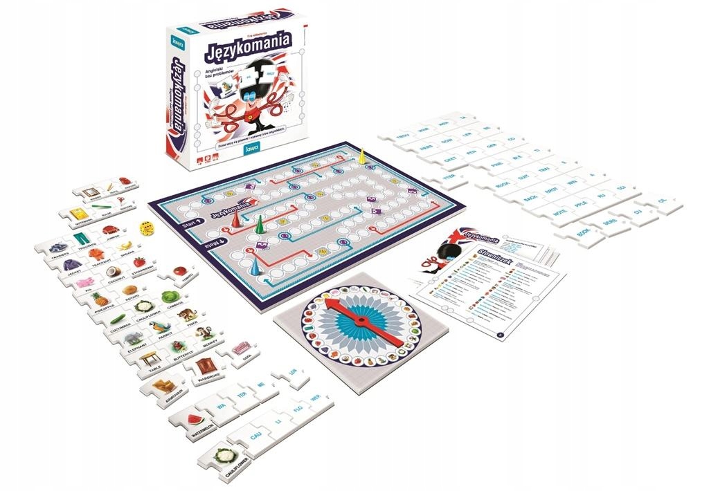 Gra Planszowa Dla Dziecka 9 Lat Planszówka Językomania Angielski Najlepszy