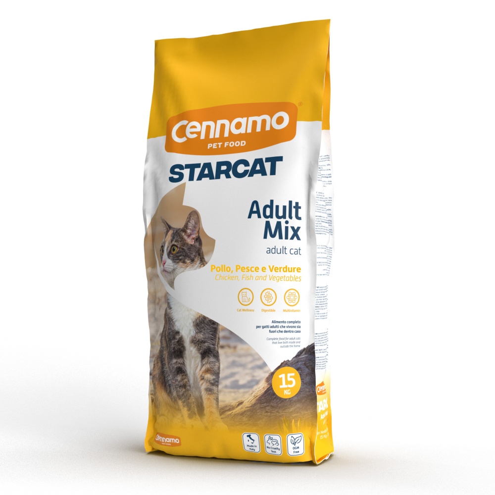 Pluto Star Cat Adult Mix 15 kg