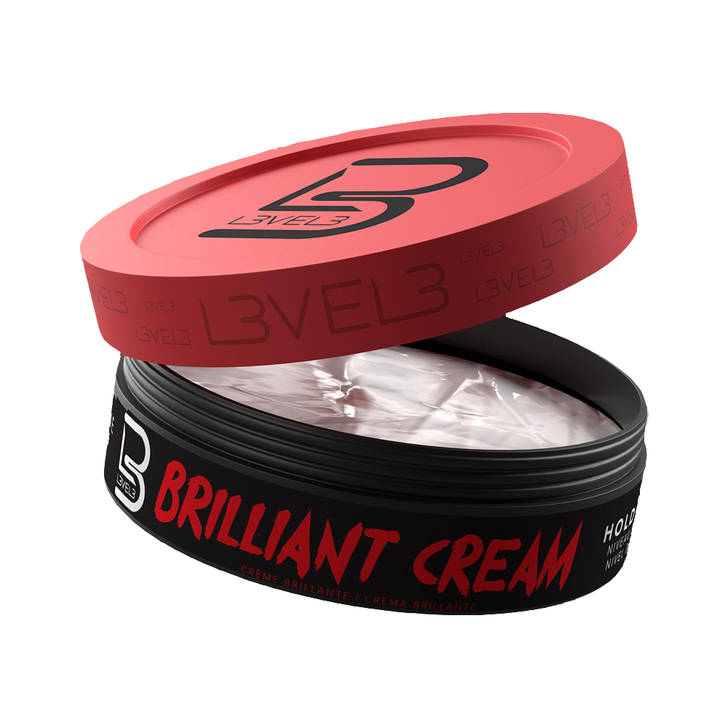 Pomada LEVEL3 Brilliant Cream 150ml Barber