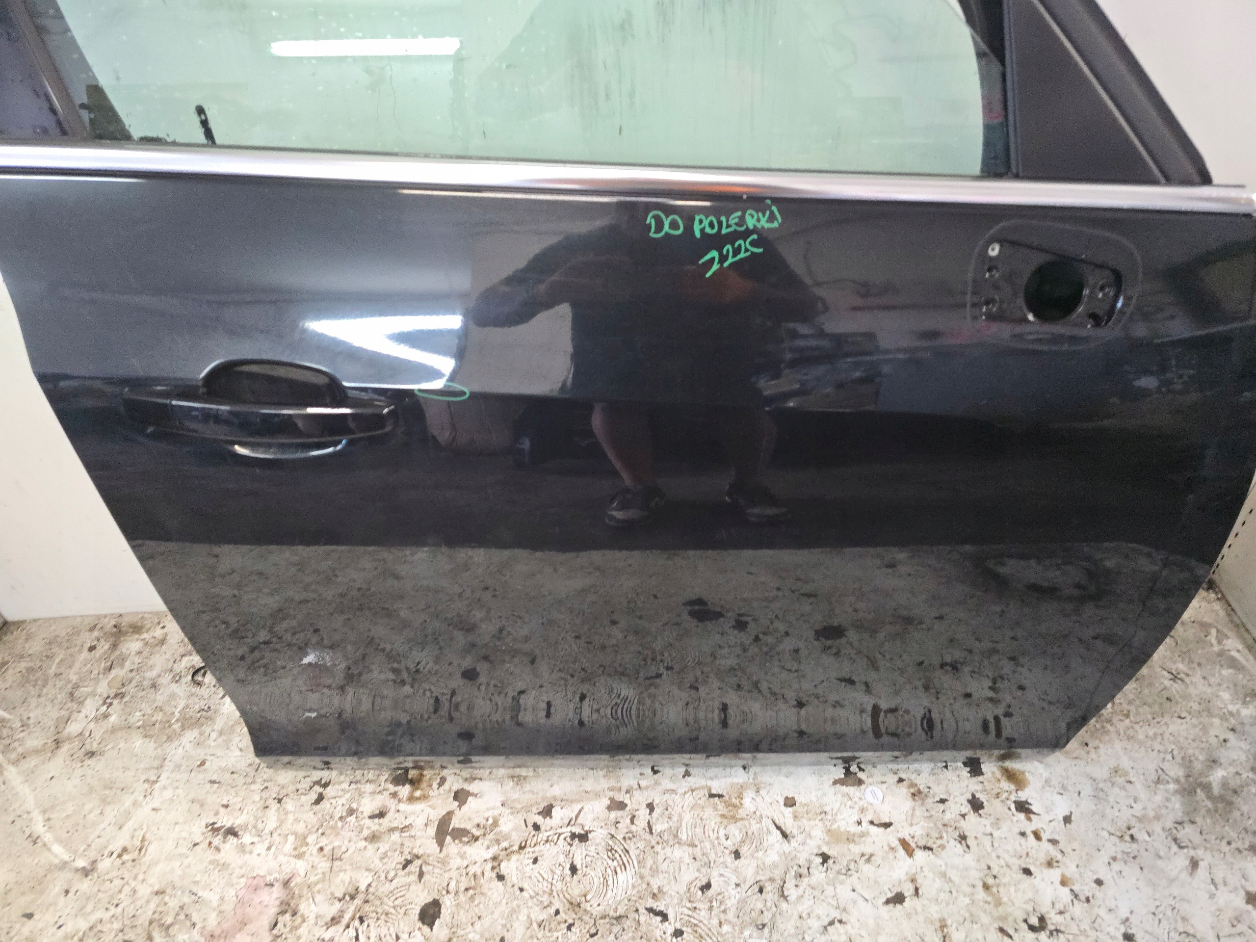 OPEL ZAFIRA C door right front right front Z22C GAR black,