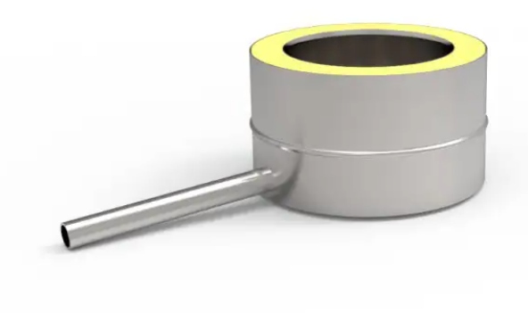 Kd Odkapávač kyselinovzdorný izolovaný fi 110 gr. 0,5 mm denko mísa komín