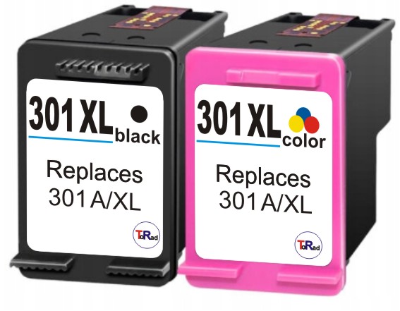 Tusze Do Hp 301XL x 2 Deskjet 2540 1000 1050 1510 2050 3050 Envy 4504 4500