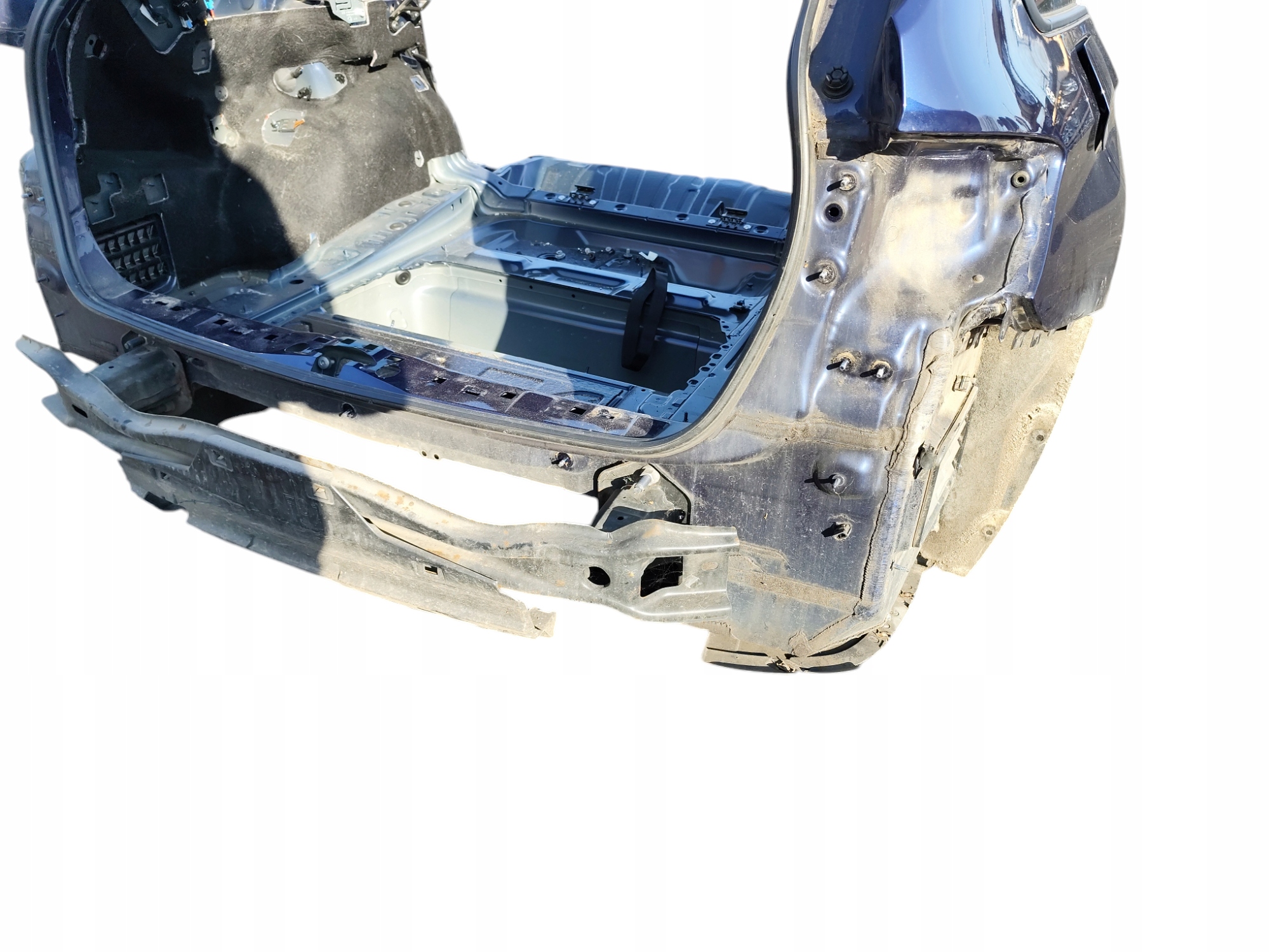 rear panel sump boot BMW F31 colour MEDITERRANBLAU METALLIC (C10)