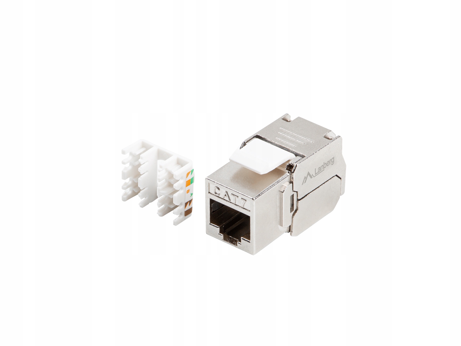 

Gniazdo keystone RJ45 Lanberg kat.7 180st. Ftp