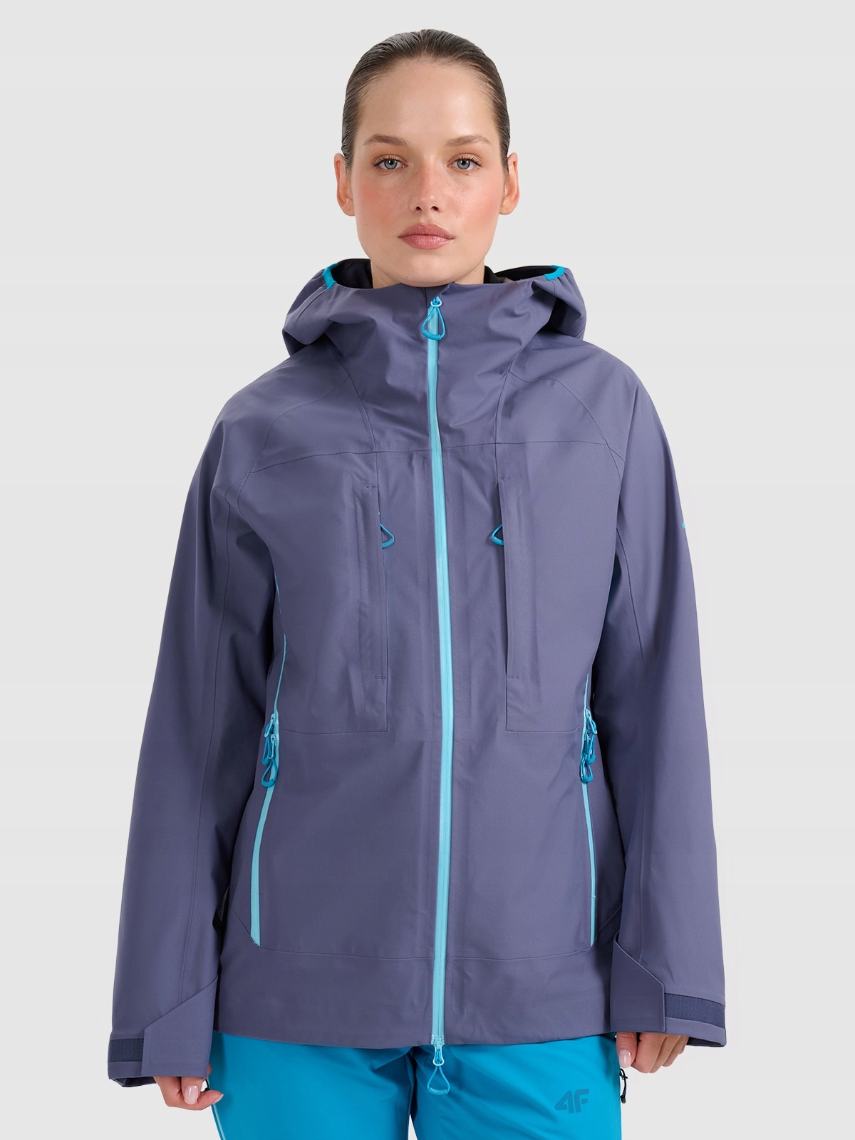 4F Dámská přechodová bunda Granátová XXL