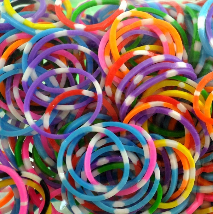 

Gumki do Bransoletek Loom Bands kolorowe 200 szt.