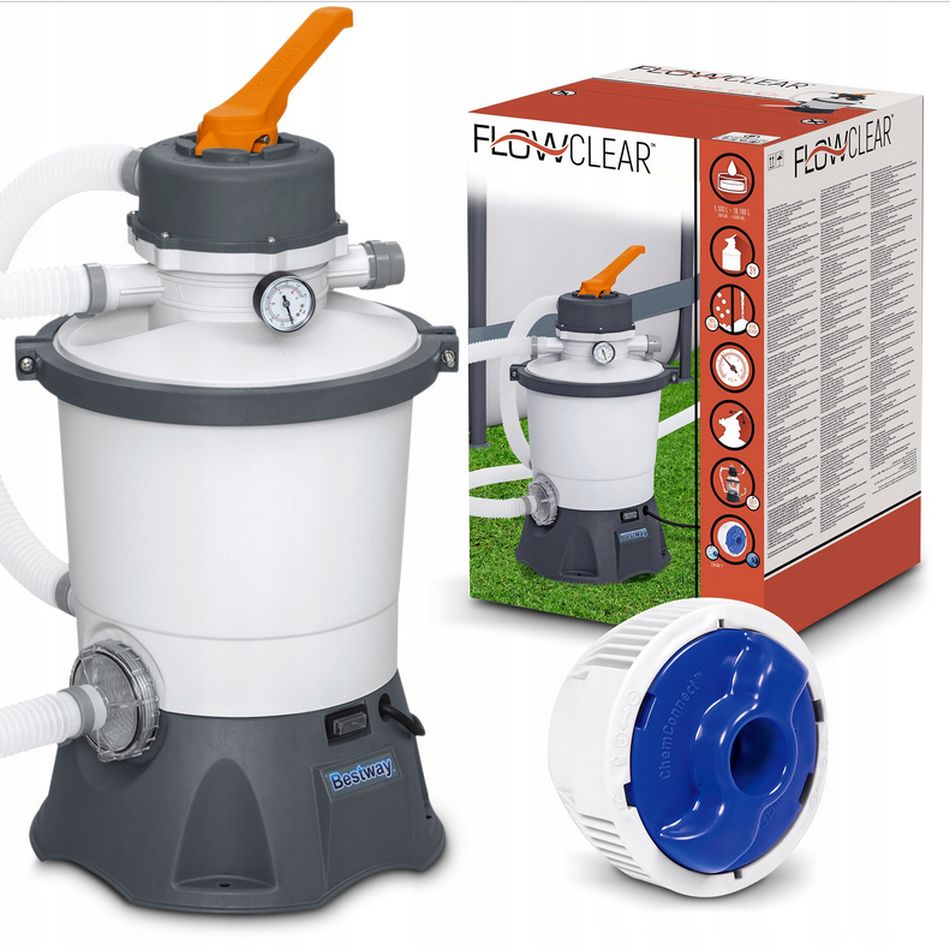 

Pompa Piaskowa Do Basenu 3028 L/h Bestway 58515