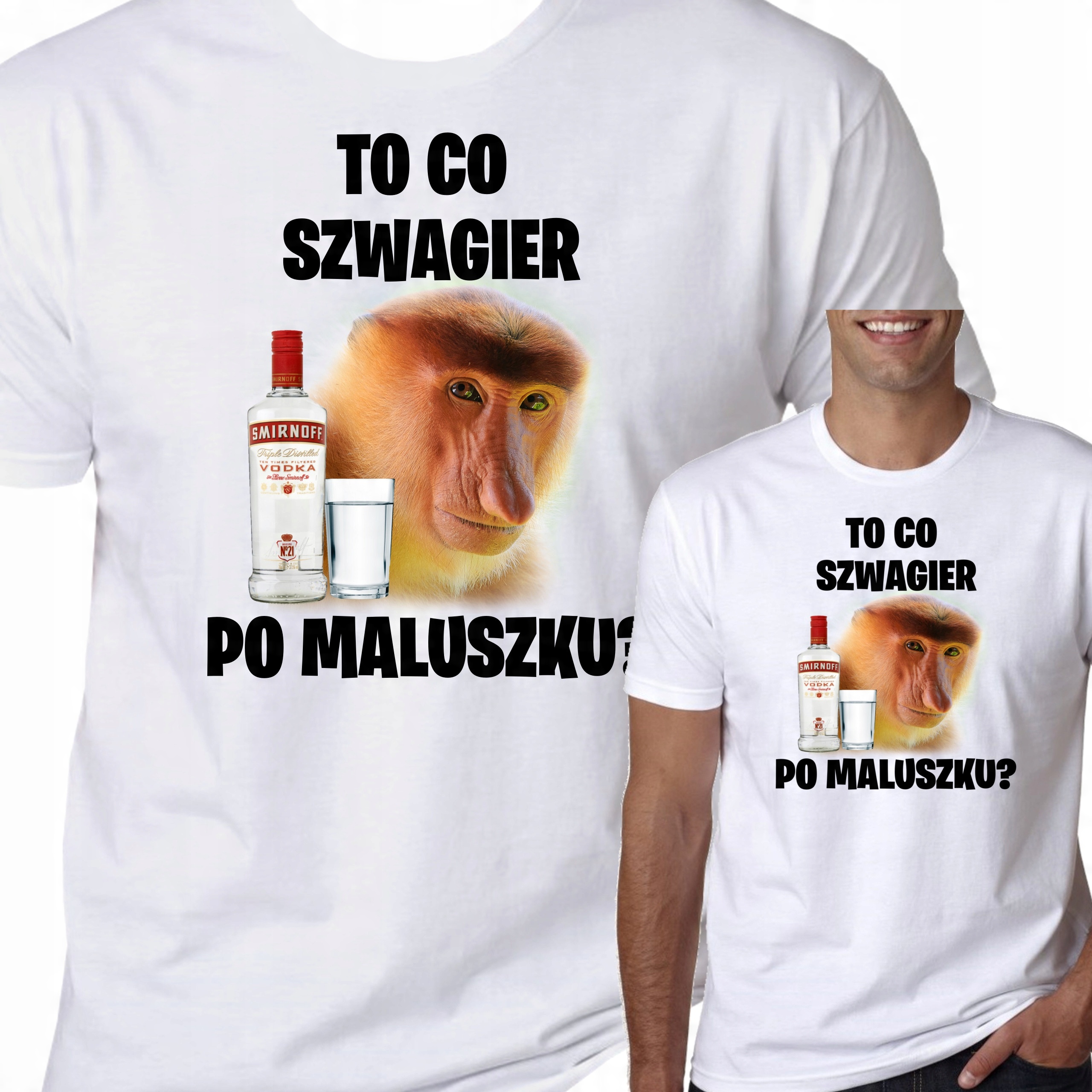 

Koszulka Nosacz Kurła Szwagier Śmieszne XL 1035