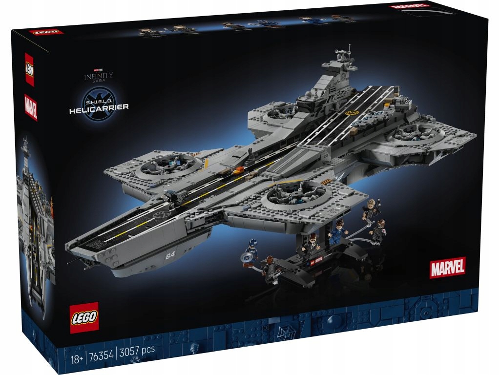 Lego 76354 Heroes Letadlová loď T.a.r.c.z.y.