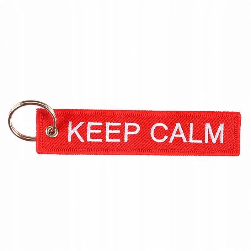 

Brelok Keep Calm And Carry On zawieszka do kluczy