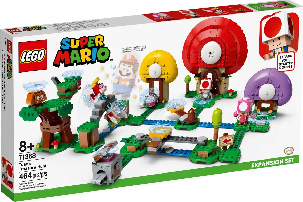 Lego Mario 71368 Toad hledá poklad – rozšiřující set