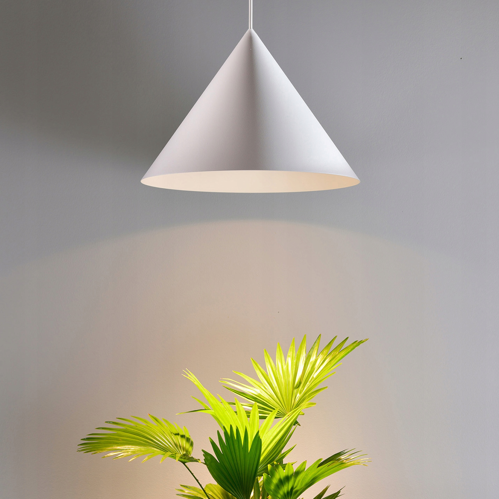 Obal na rastliny Floluce Zen White E27 IP20 závesný 5 m