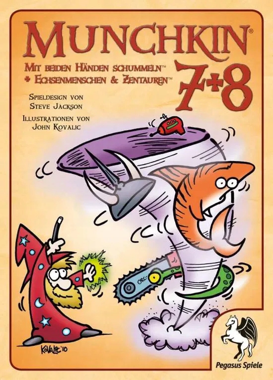 Gra planszowa Munchkin 7+8 [Rozszerzenie] Granna
