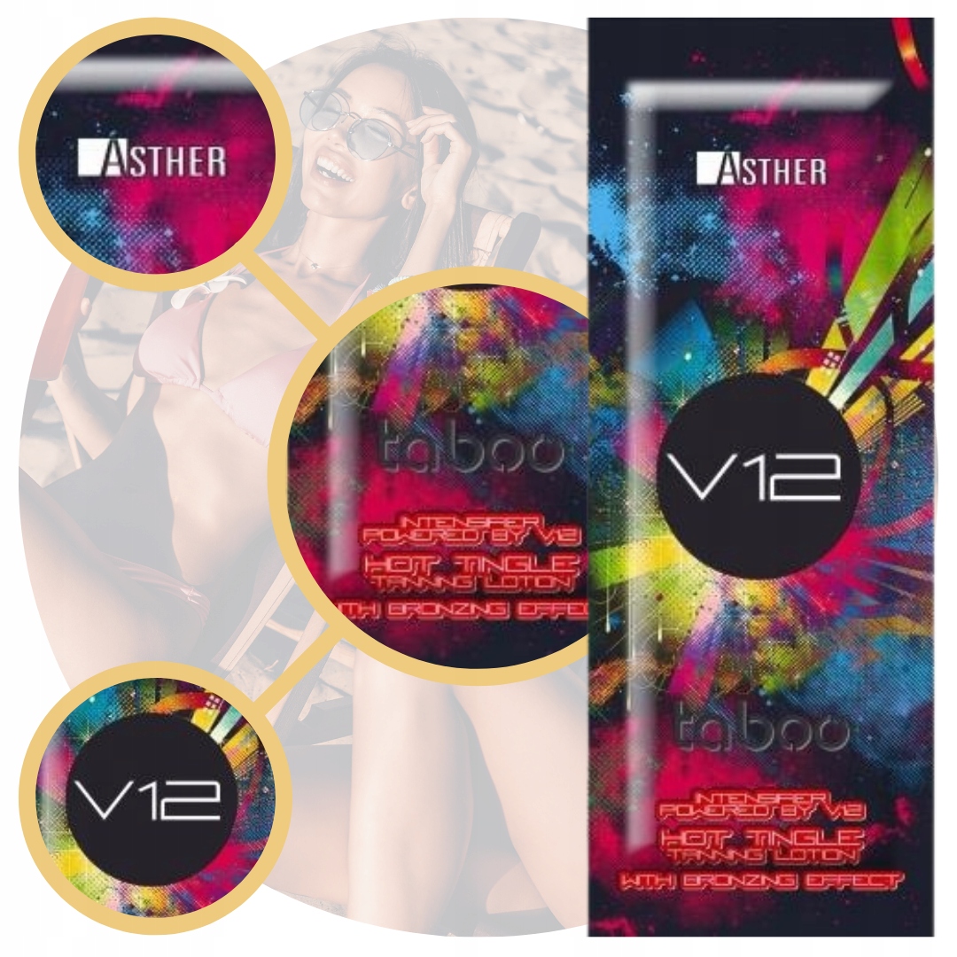 ASTHER V12 PRZYSPIESZACZ Z EFEKTEM TINGLE Z BRONZE Rodzaj balsam