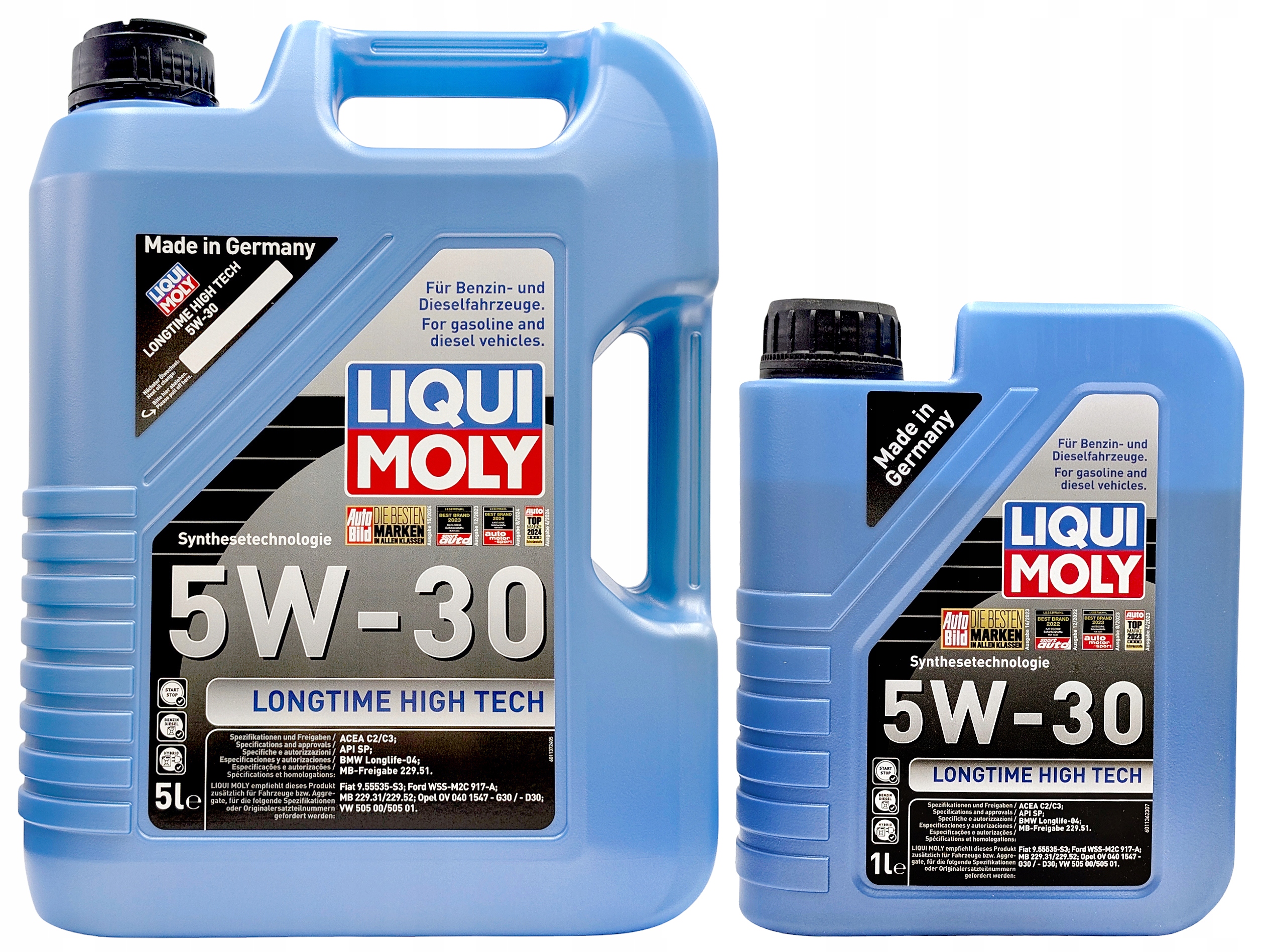 Motorový Olej Liqui Moly Longtime High Tech 5W30 6L 505.00/505.01