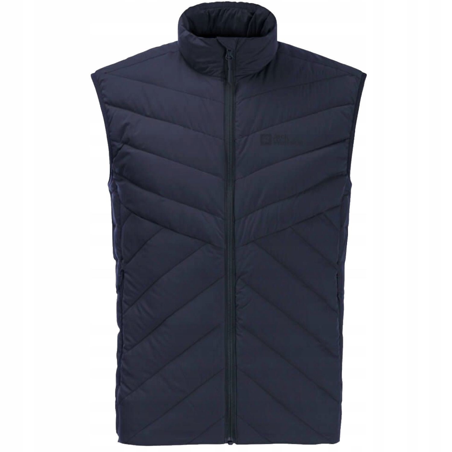 Jack Wolfskin Athletic Down Vest M [L] Bunda Bez Rukávů Pánský Polyester Granátové jablko
