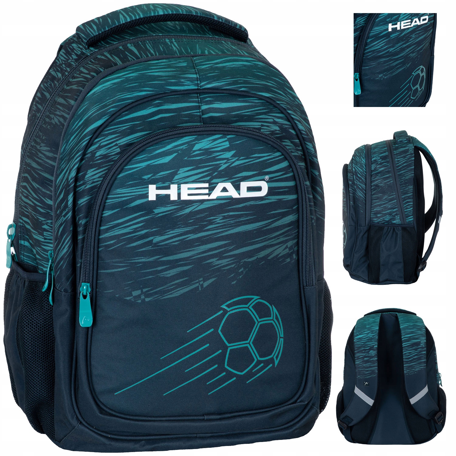 

Head Plecak Tornister Szkolny Młodzieżowy