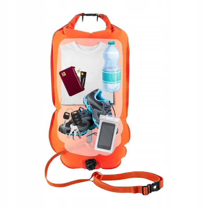 DMUCHANA BOJKA ASEKURACYJNA 28L DUŻA BOJA DO PŁYWANIA + SUCHA KIESZEŃ XL Płeć produkt uniseks