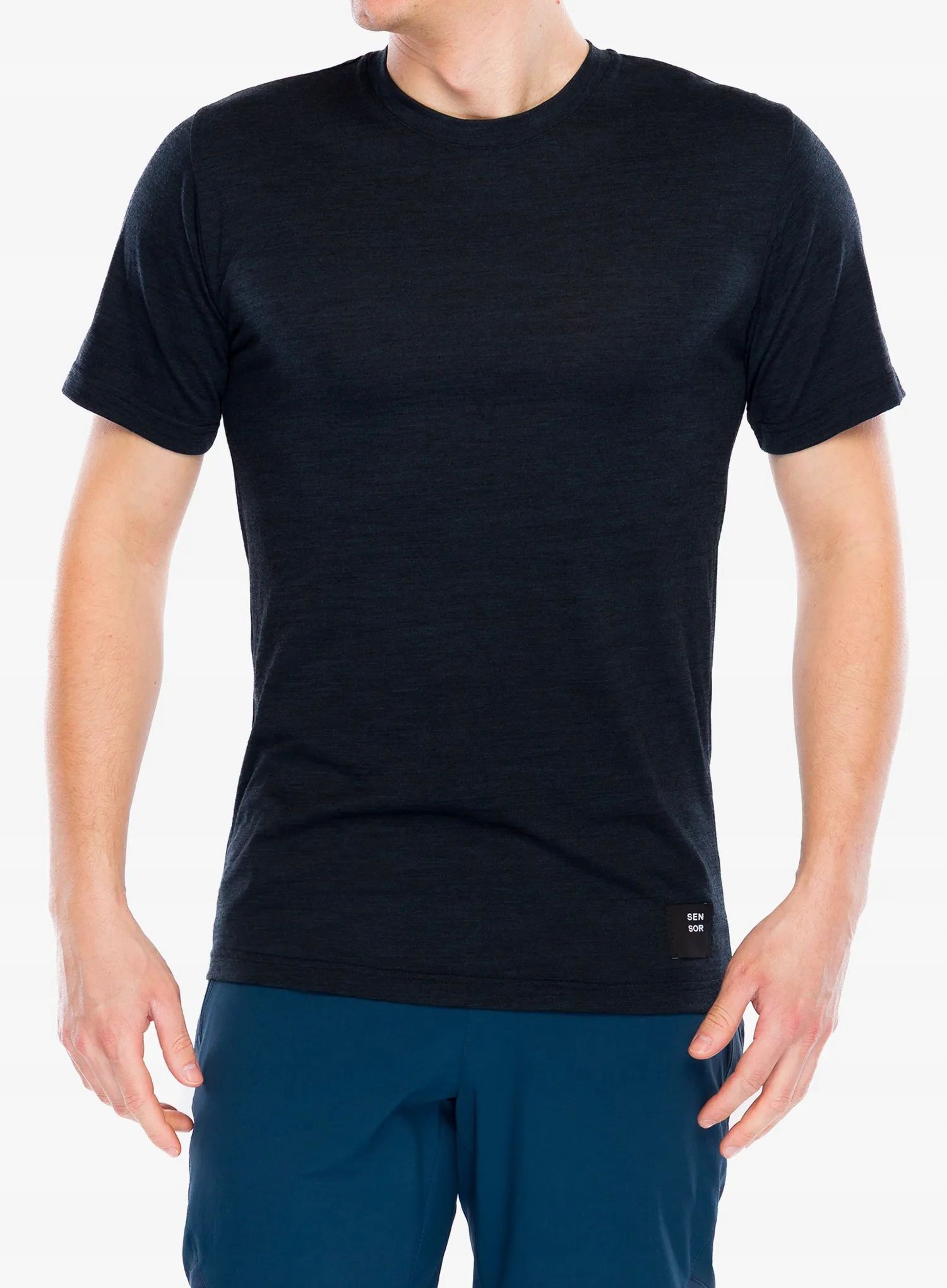 Tričko Merino Sensor Merino Cordura Ss Tee černá L