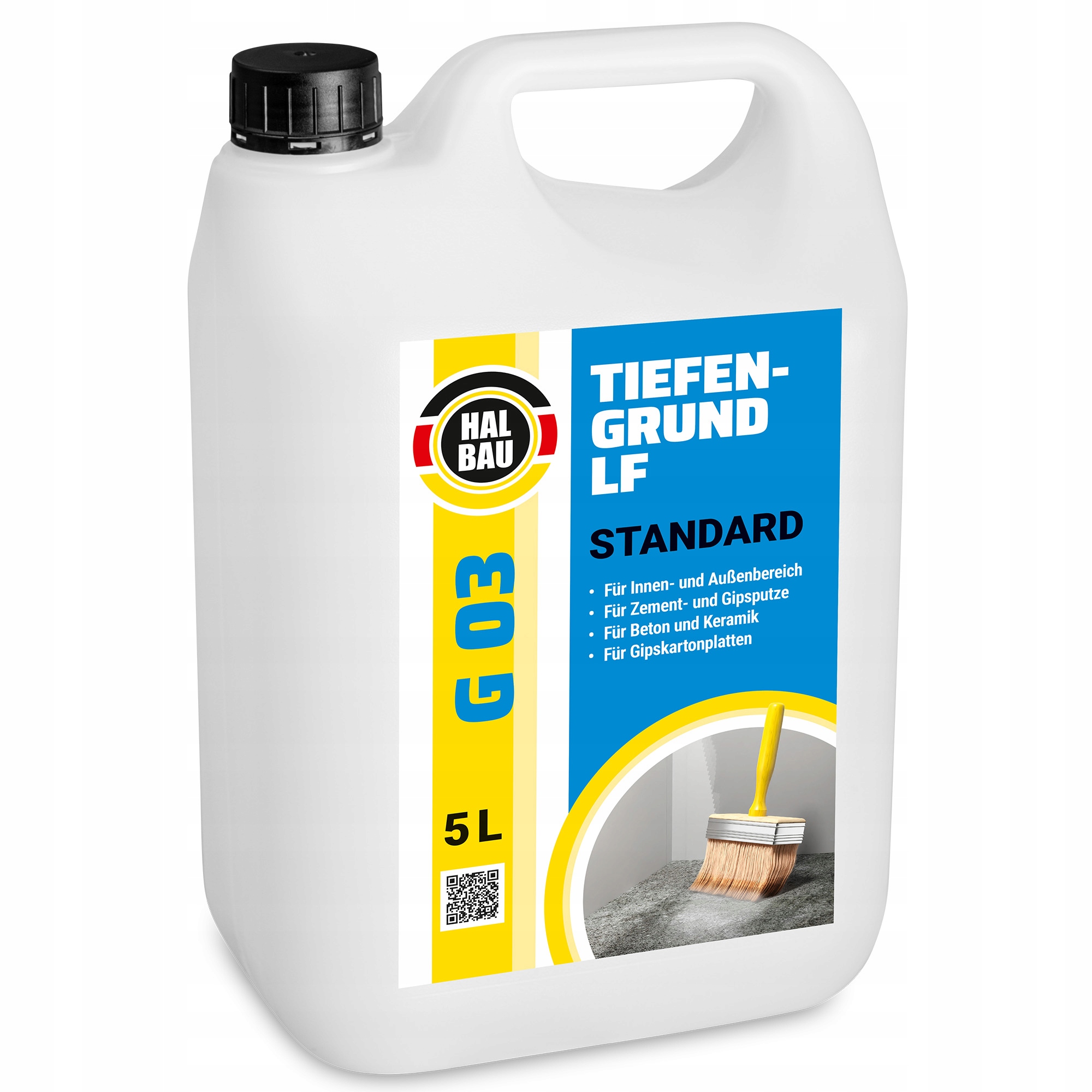 Środek Gruntujący 20L Grunt Duży Wałek Malarski 25cm Marka inna