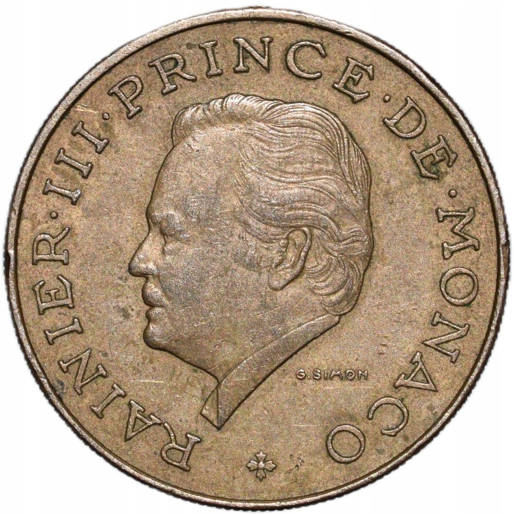 Monako 10 franków 1979 - 1982
