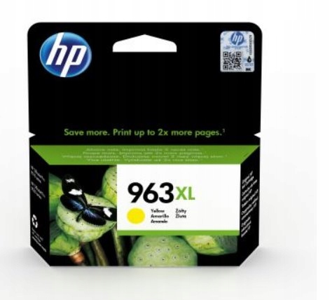 Hp 963XL High Yield Yellow Original Ink Cartridge 3JA29AE#BGY