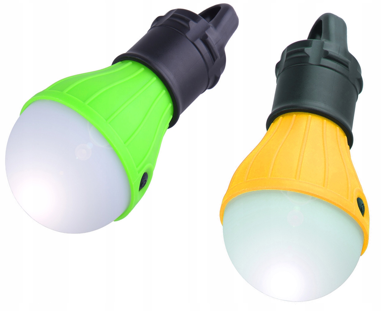 Lampka Latarka Wisząca Led Namiot Camping Baterie