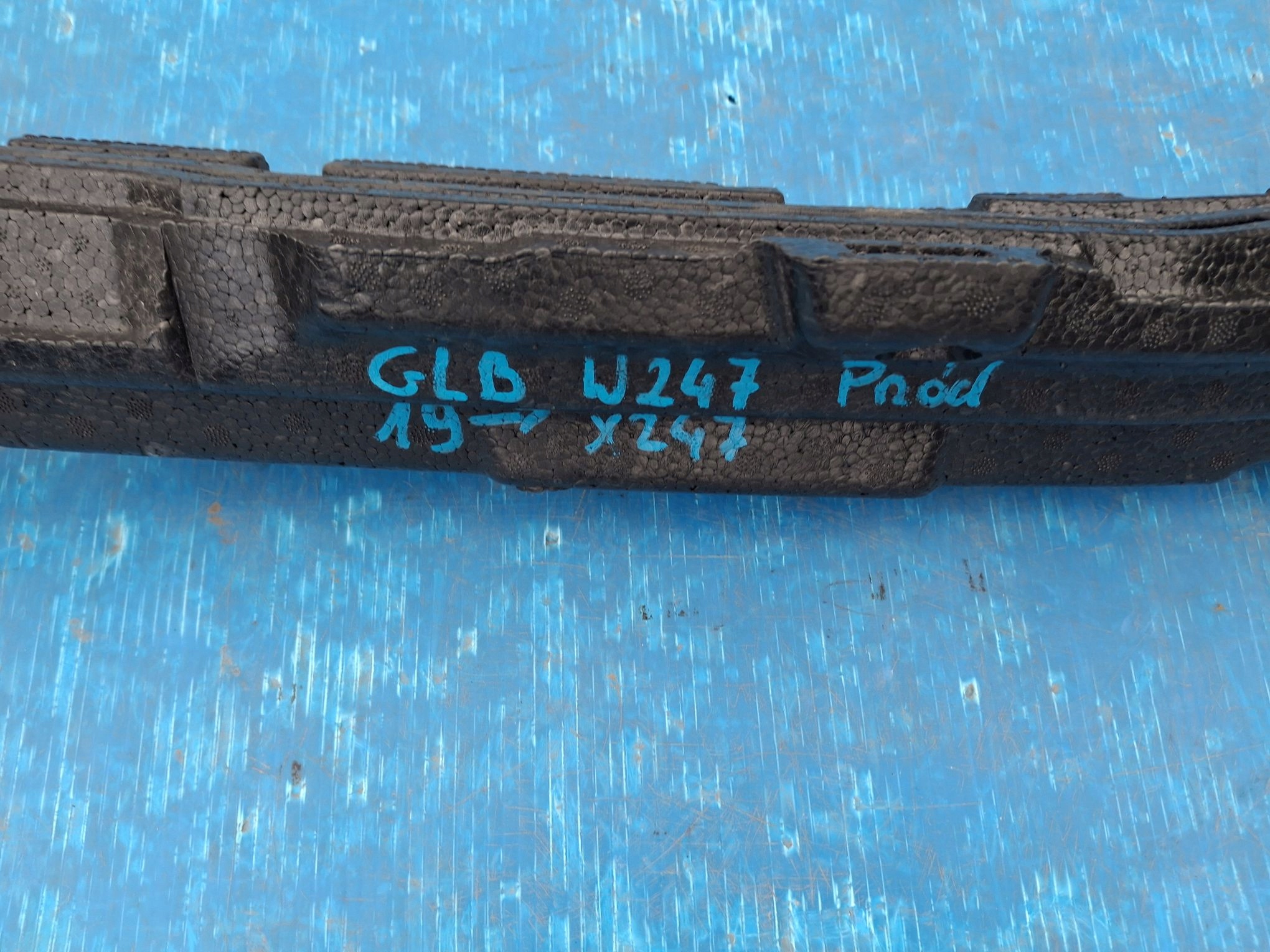 PIANKA ABSORBER of a bumper front MERCEDES GLB A247 2019R->