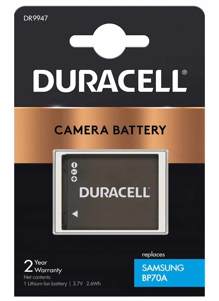 

Bateria Duracell BP70A Do Samsung ST30 ST60 ST65
