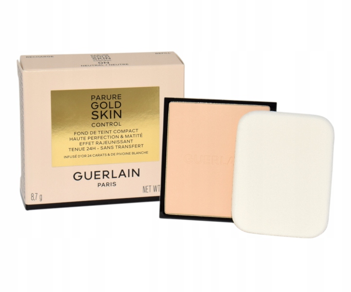 Guerlain Parure Gold Skin Control Compact 0N Náplň 8,7g