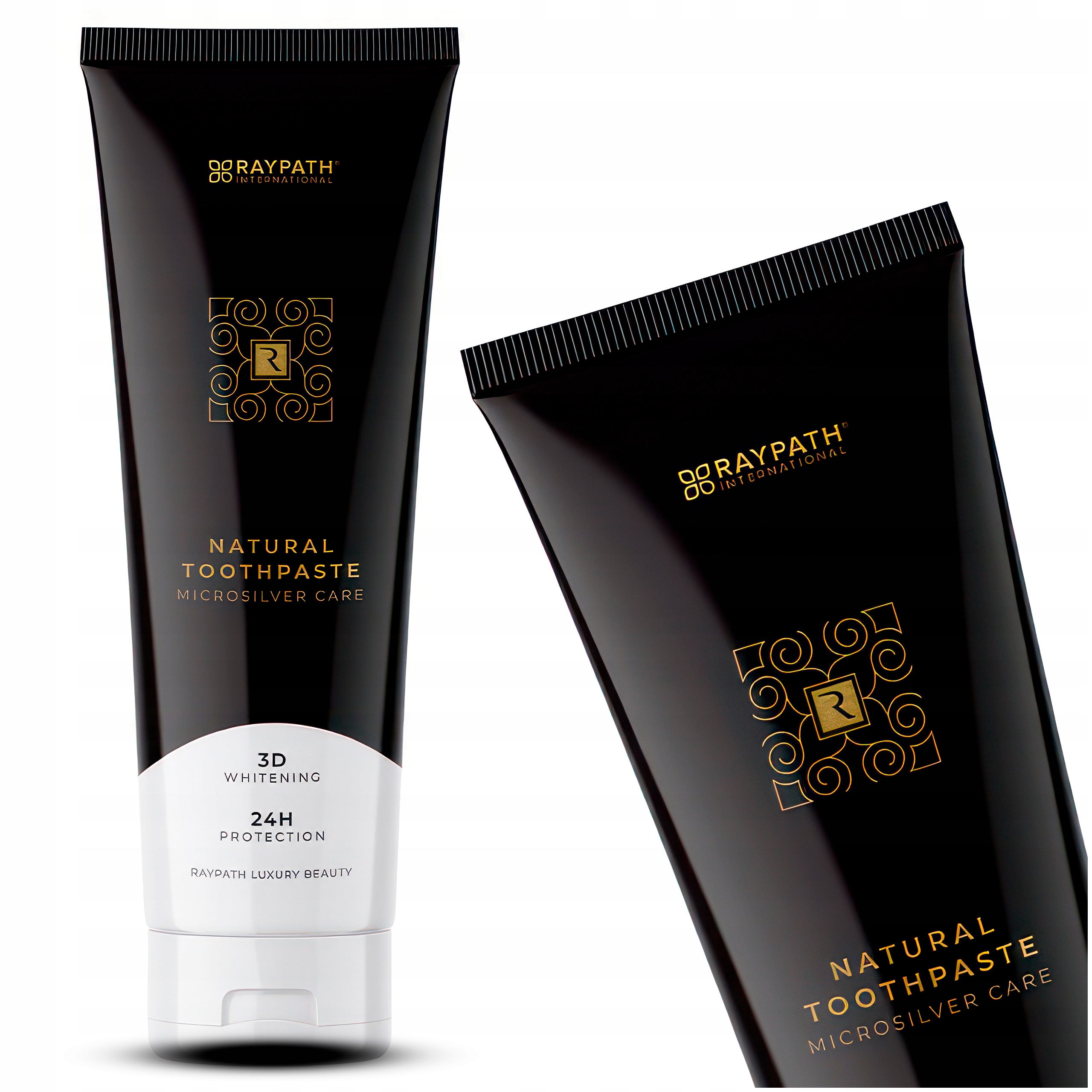 Pasta do zębów z mikrosrerbrem wybielająca 100 ML Raypath Naturalna