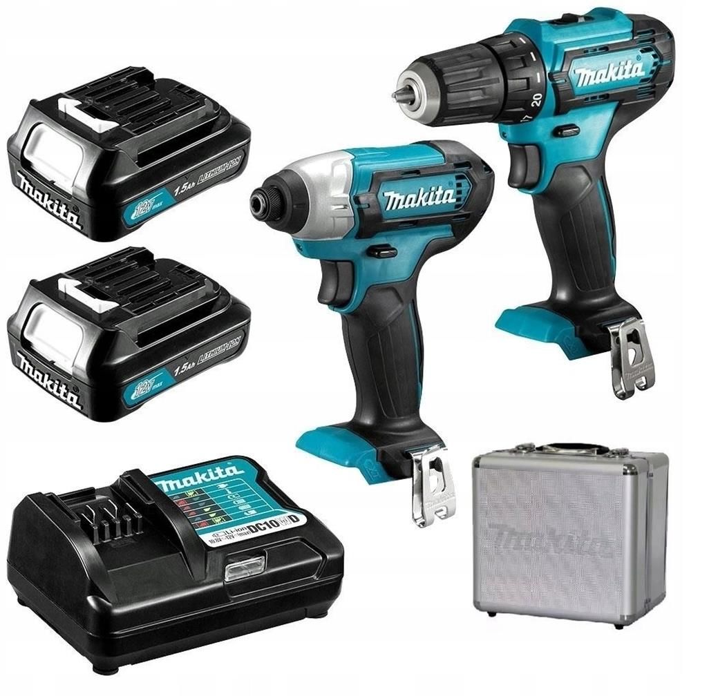 Makita Combo Set 12V CLX224X (DF333D+TD110D) 2x1,5Ah