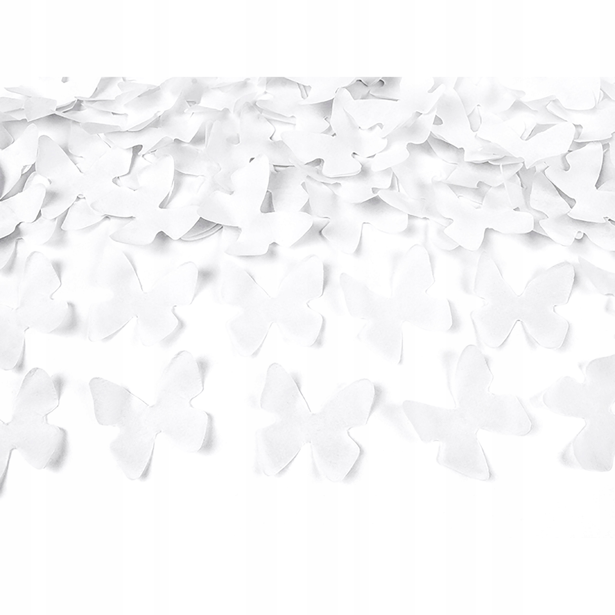 konfetti 60cm MOTYL BIAŁY | TUKBT60 — 2